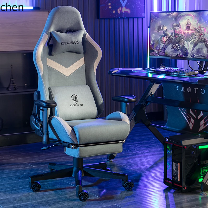 

HXL Gaming Computer Chair Reclining Fabric Comfortable Long Sitting Office Chair Gaming Seat