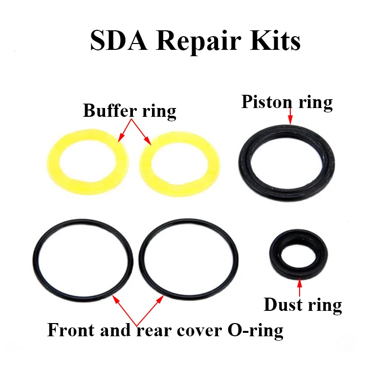 SDA SC MAL Air Pneumatic Cylinder Repair Kits Airtac Standard Piston Seal Ring Kit