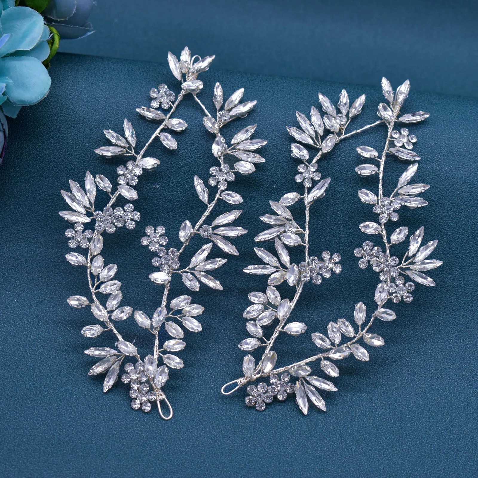 

A330 Shiny Rhinestone Headband Handmade Bride Headpiece Crystal Tiara for Party Wedding Women Head Jewelry Bridesmaid Headwear