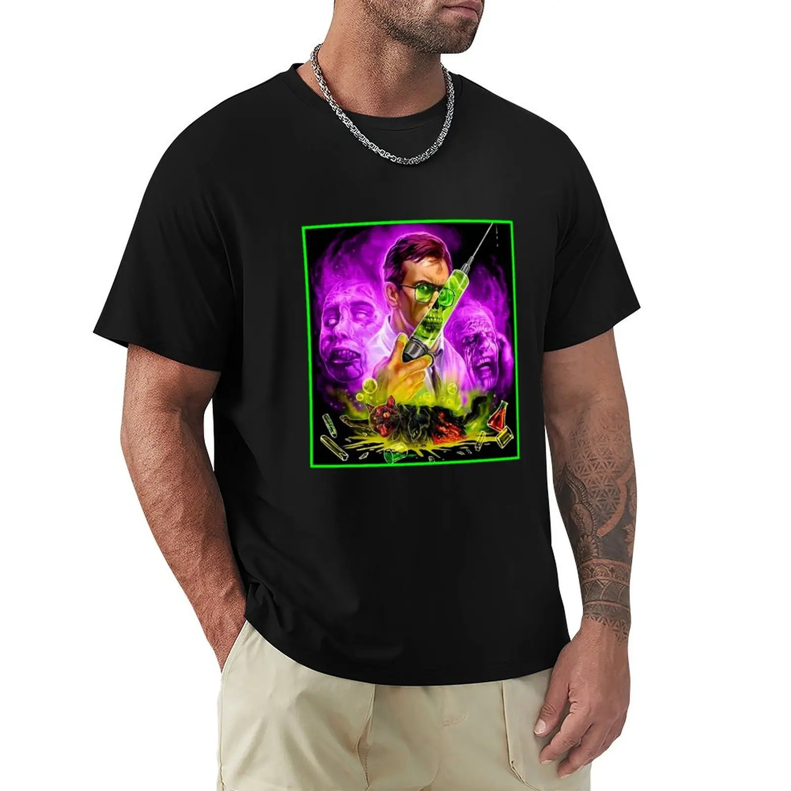 Reanimator Movie Fan art gifts T-Shirt graphic t shirts for man T-Shirt