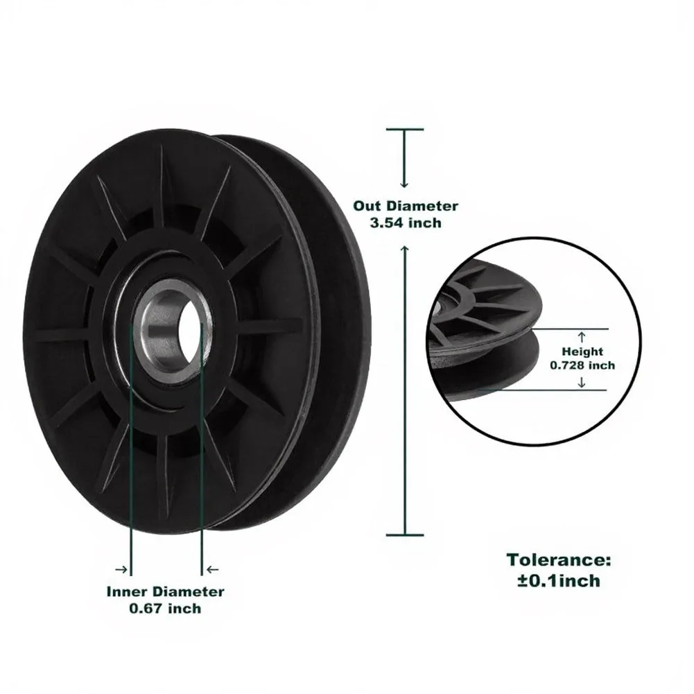 756-05024 V-Idler Pulley 756-05032 754-05027 954-05027 For XT1-GT50 For XT1-GT54 Tractor Drive Belt Garden Tools