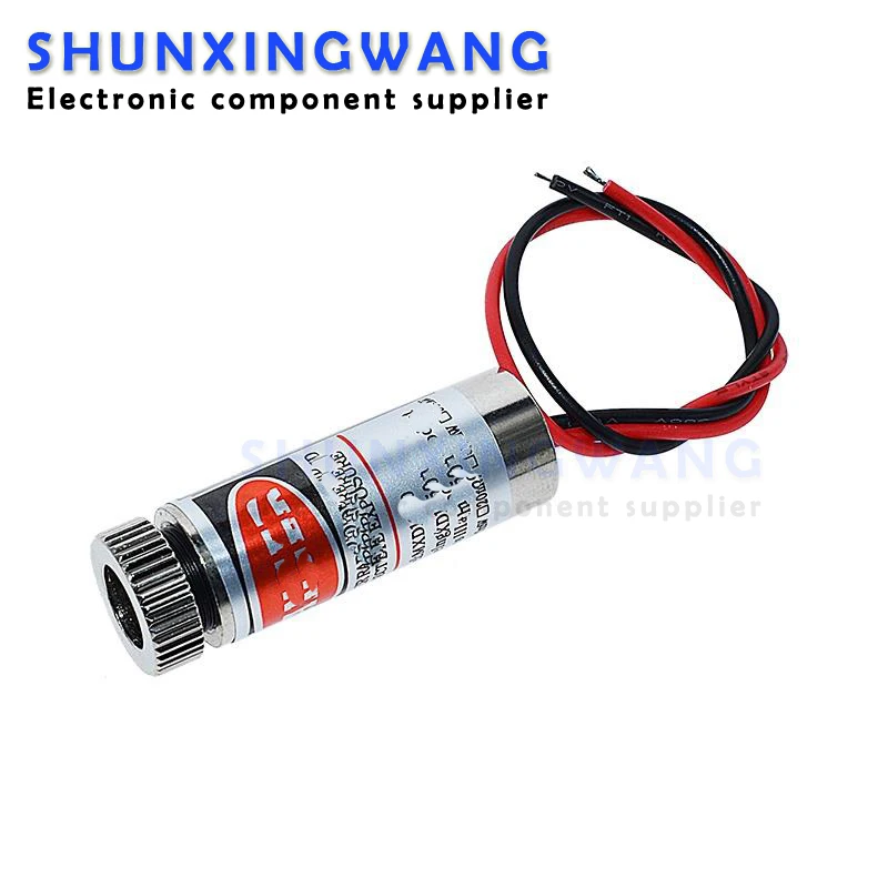 Red Point / Line / Cross Laser Module 5mW 650nm Focus Adjustable Laser Head 5V Laser Diode Head Industrial Grade