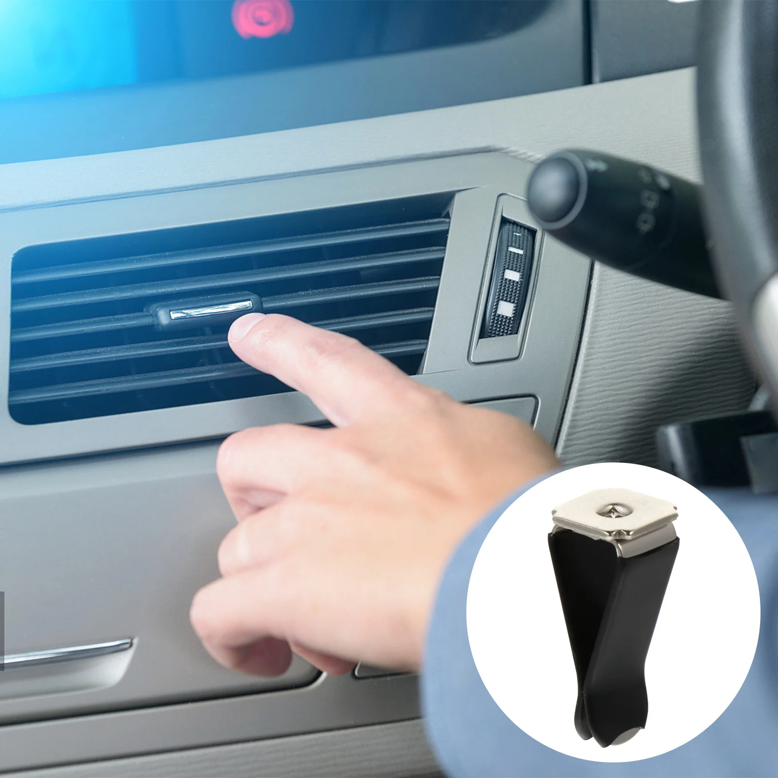 

40Pcs Car Vent Clip Aromatherapy Diffuser Air Freshener Durable No Scratch for Car and Home Decoration Vent Freshener Clip