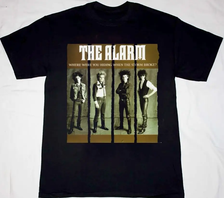 

Collection The Alarm Gift For Fan Black S 5XL Unisex T Shirt oversized streetwear graphic vintage retro aesthetic y2k