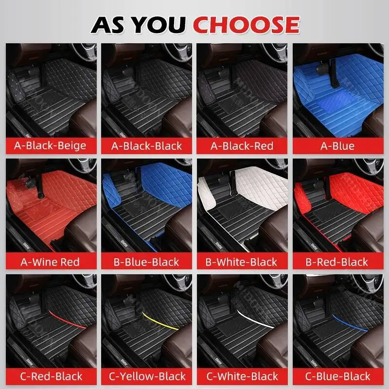 New styles! For Ford Mustang/Mustang Mach-E 2021-2024 23 22 21 Custom Car Floor Mat Auto Carpet Cover Interior Accessories
