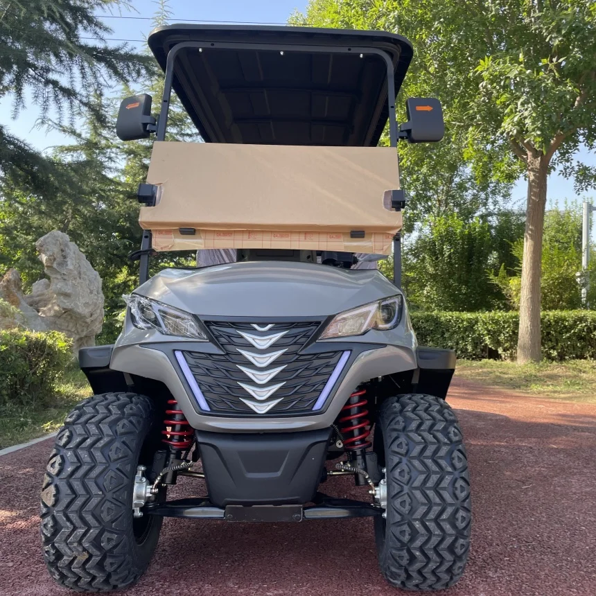 CE Approved High Performance Lifted Golf Cart Street Legal Save Energy Achieve A Smooth Ride 6 Seater Electric Golf Cart