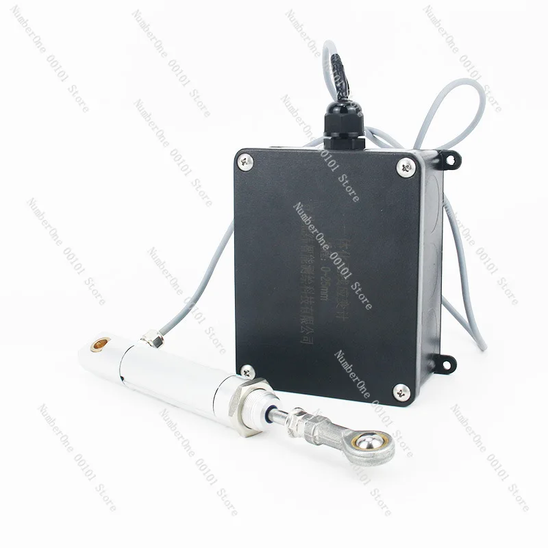 All-in-one type crack meter slot displacement sensor high-precision linear slot displacement sensor crack monitoring slot displa
