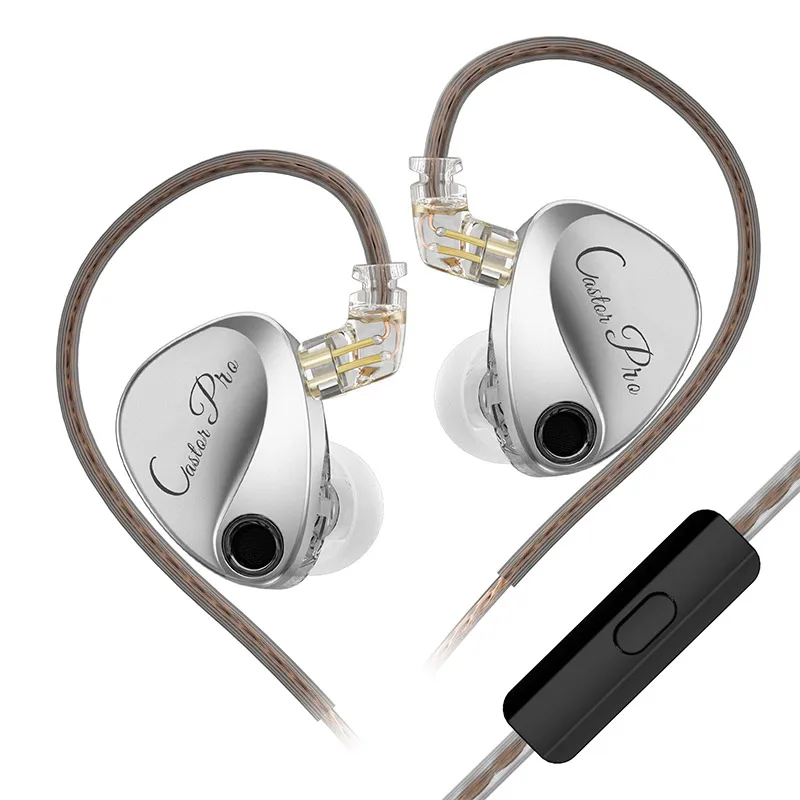 KZ Castor PRO In-Ear Headphones Black 3