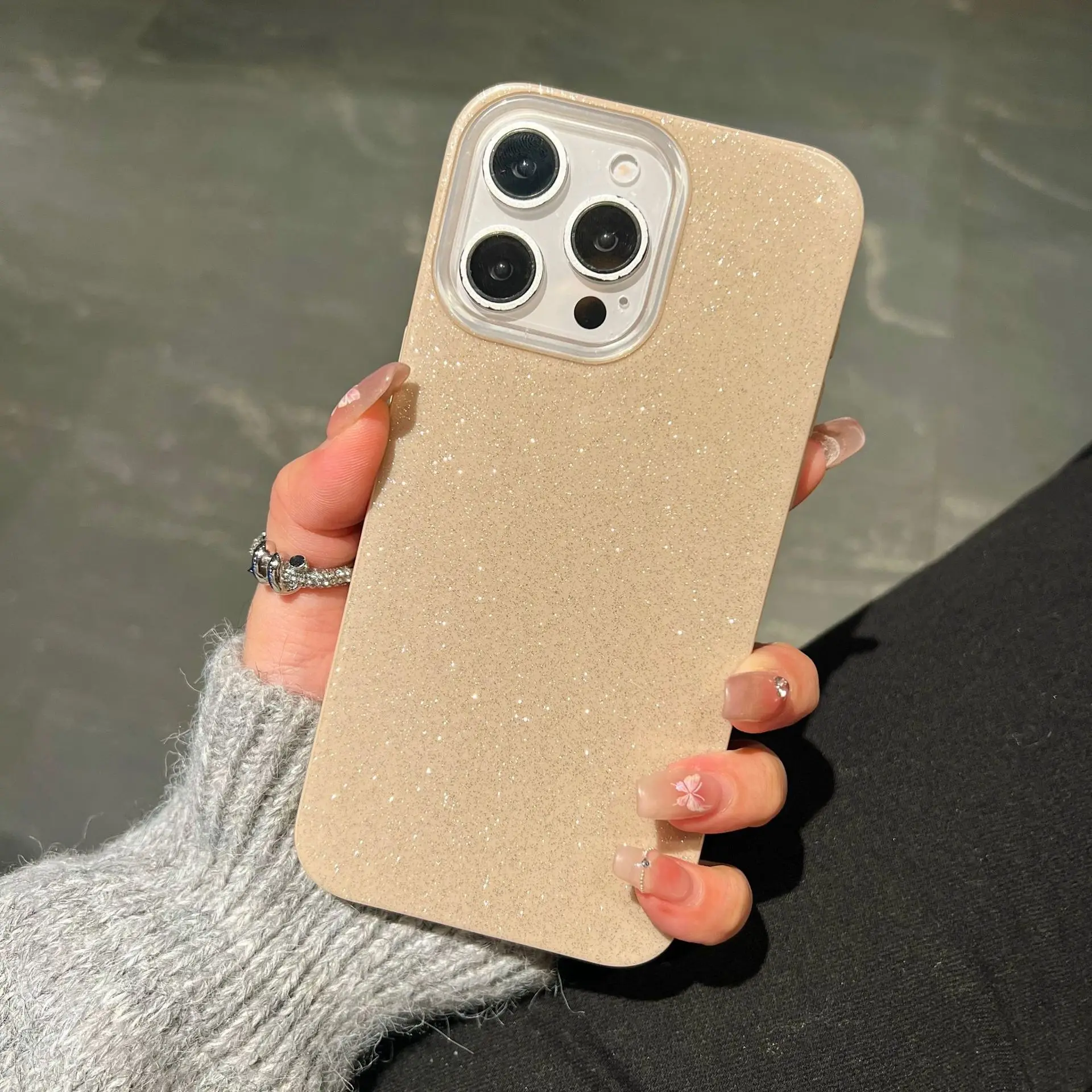 Für Xiaomi 17promax Glitzer-Handyhülle TPU Für Redmi 15c Handy-Schutzhülle – Detail 9
