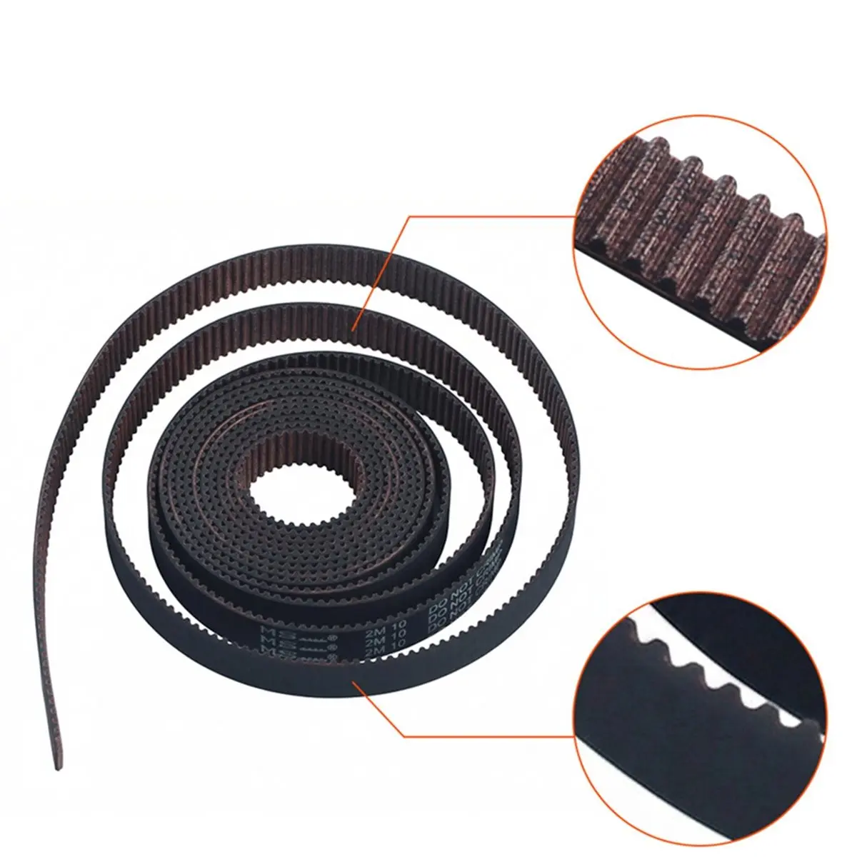 N28R 3Pcs for Qidi X-Max 3 XYZ-Axis Belt Kit Synchronous Timing Belts Set X+Y+Z Belts for 3D Printer Parts and Maintenance