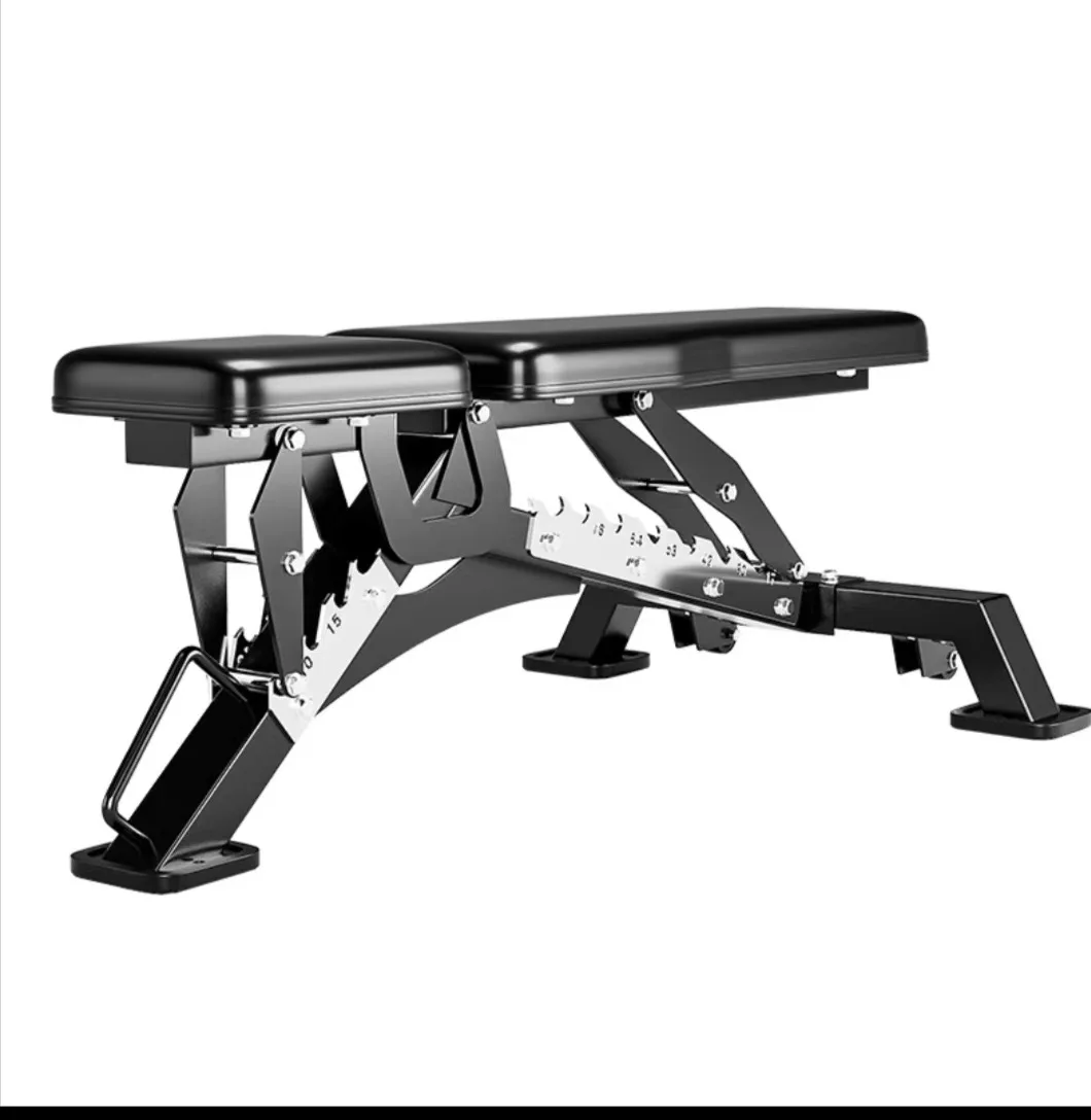 Multifunction Adjustable Dumbbell Bench for Home Gym Flat and Incline