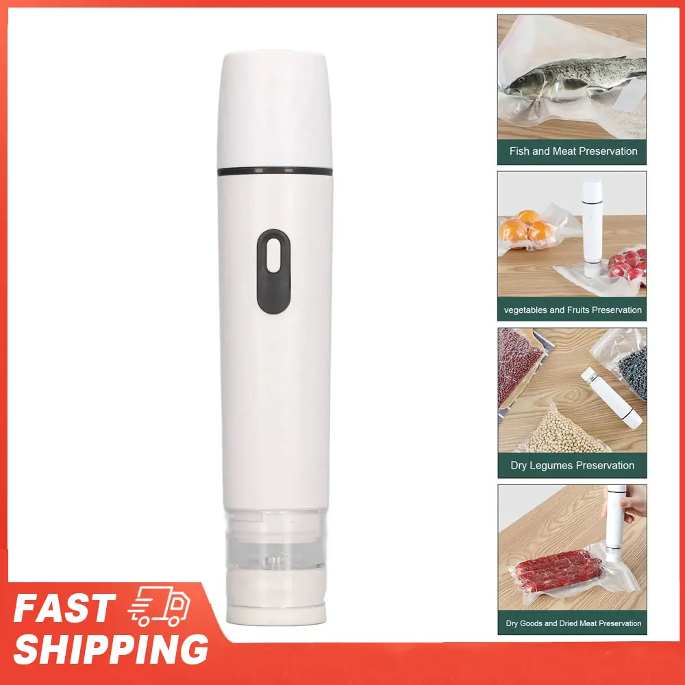 Air Pump Electric Air Pump Handheld Vacuum Sealer Cordless Sealing Machine Tool for Food Storage Vacuum Sealer Electric Air Pump