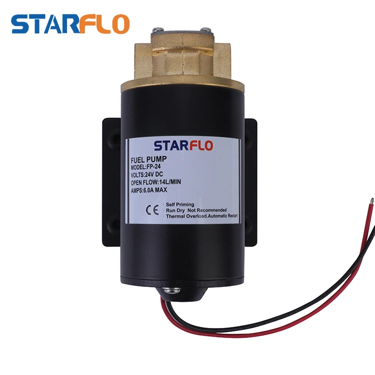 2026unique STARFLO Small Mini Hydraulic Electric Reversible 24volt Marine Brass Gear Oil Pump for Used Engine Oil