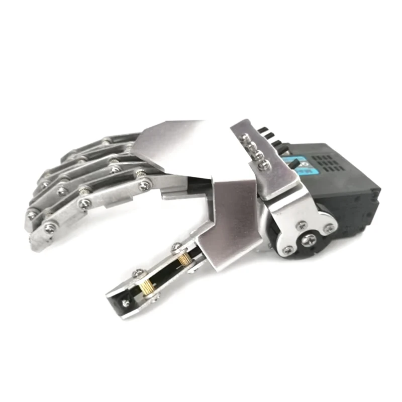 

T84C-Mini Robot Hand Five Fingers Metal Manipulator Arm For Humanoid Robot DIY Kit