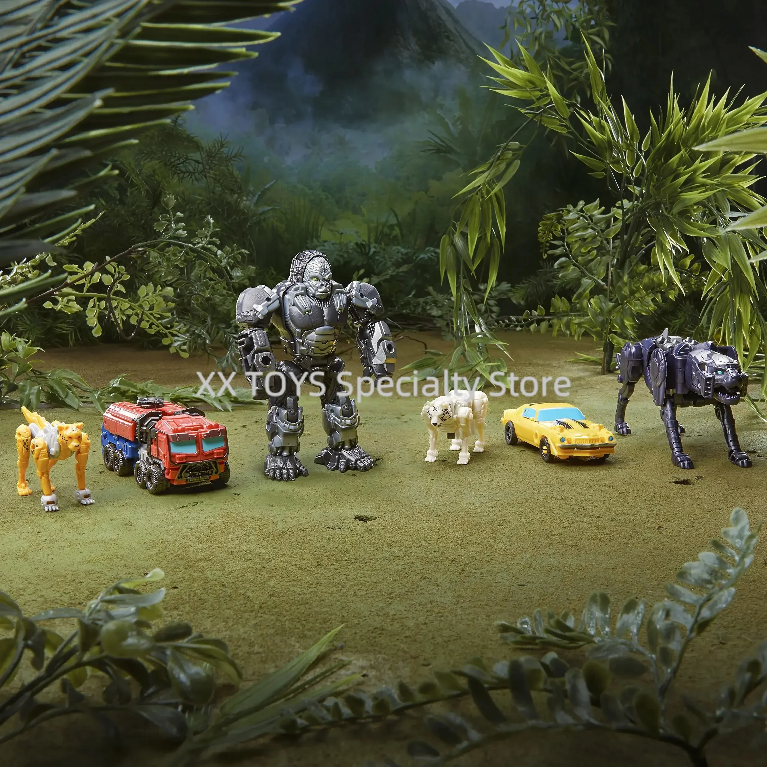 Transformers Toys Rise of the Beasts Movie Beast Alliance Beast Battle Masters Rhinox Cheetor Skullcruncher Optimus Manga Figure