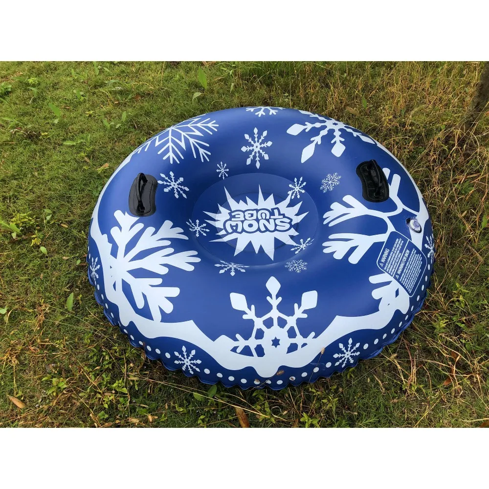 

Надувной снежный круг (ватрушка) 47 дюймов из ПВХ для катания на лыжах, сноуборде, зимних видов спорта, игрушка, подарок