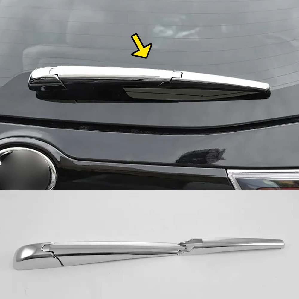 

Chrome Rear Windshield Wiper Trim Covers For 2014-2018 Toyota Highlander Kluger Car Styling