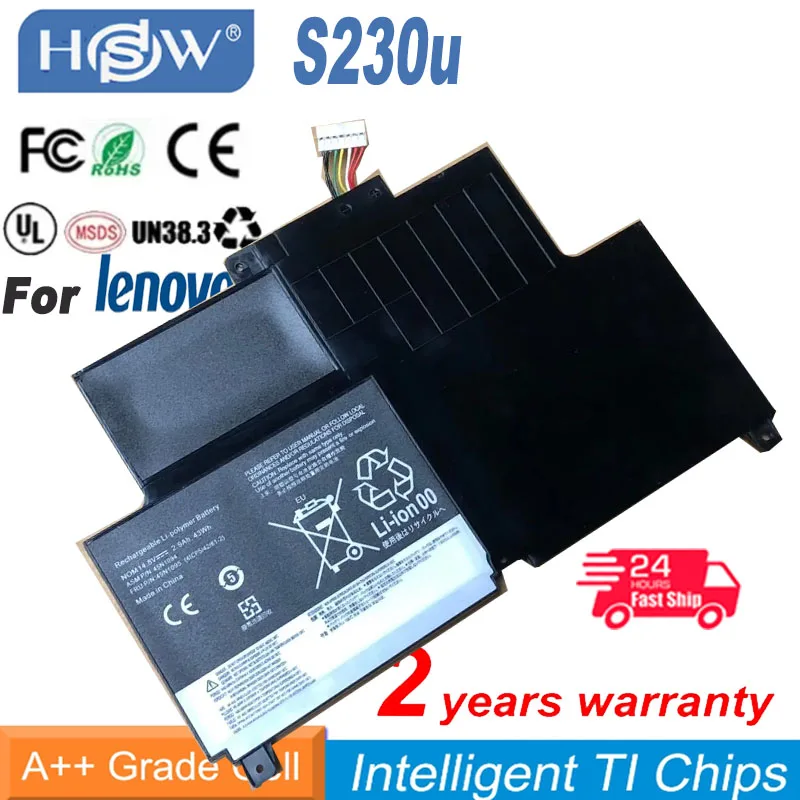 

Laptop battery for Lenovo ThinkPad S230u 45N1168 45N1169 45N1092 45N1093 45N1094 45N1095 4ICP5/42/61-2