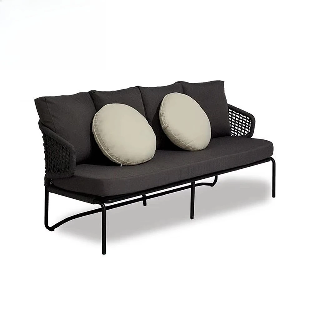 Premium Quality Outdoor Garden Furniture Comfortable Seat 3 Seater Sofa