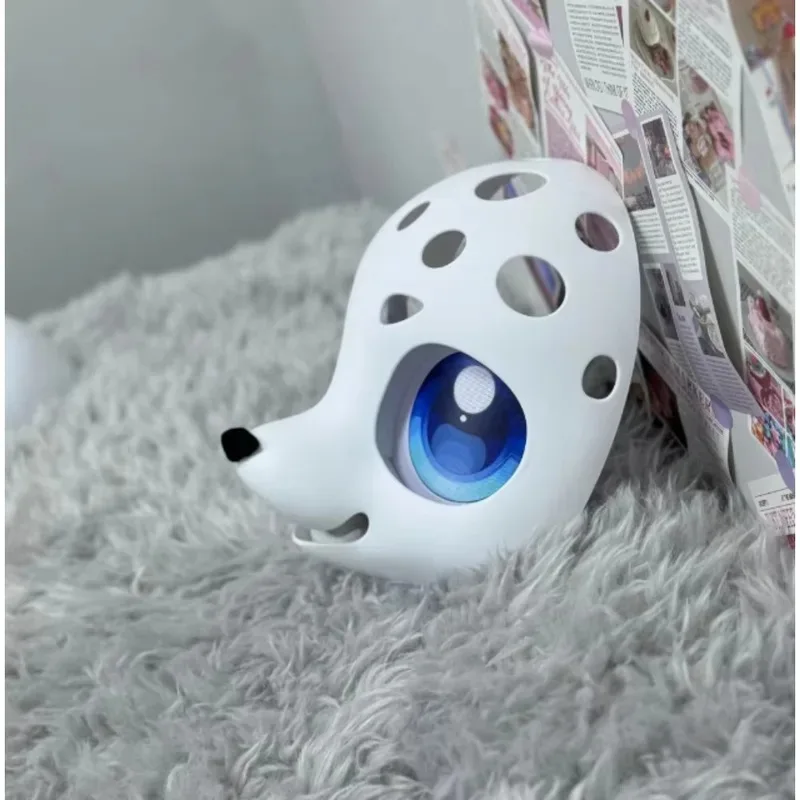 

DY20Kemono Base Mask Canidae Fursuit Kig Beast Suit 3D Printed Skull Costume DIY Accessories Cosplay Mask25