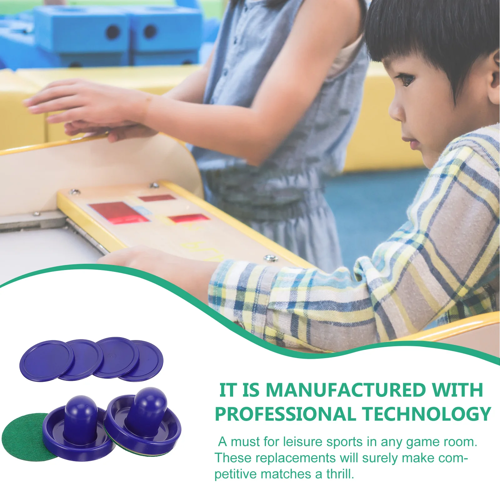 

Plastic Ice Hockey Puck Accessories Tabletop Game Party Supplies Fun Replacement Parts Hockey Pucks Paddles Shipping Supplies