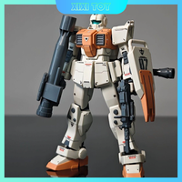 KK MODEL HG 1/144 RGM-79G GM Ground Type Assembly Model Kit Collection Action Fiugres Plastic Model Kits Toys Gifts Robot Toy