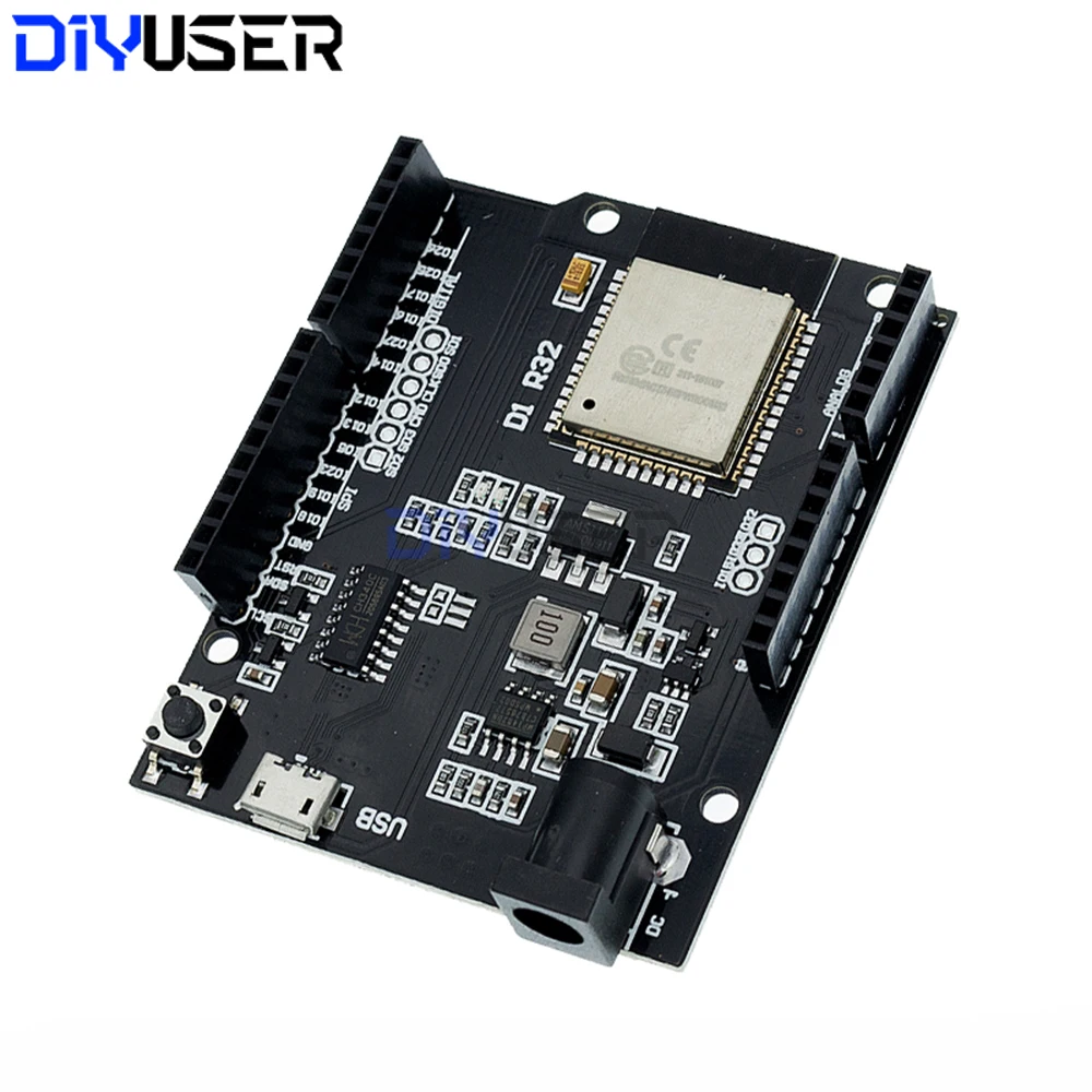 ESP32 For Wemos D1 Mini For UNO R3 D1 R32 WIFI Wireless Bluetooth Development Board CH340 4M Memory One