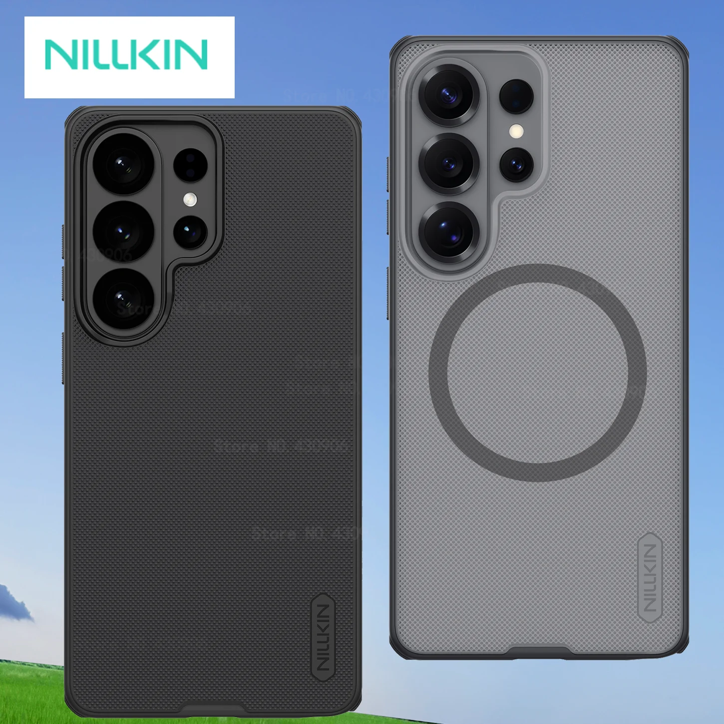 

For Samsung Galaxy S26 Ultra Case NILLKIN Fitted Case Magnetic Super Frosted Shield High Quality Matte PC Cover