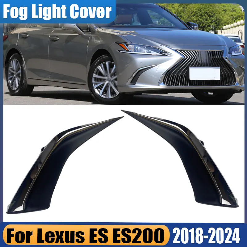 

Для Lexus ES ES200 ES260 ES300 ES330 ES350 2018-2024 Автомобильные аксессуары Передний бампер Сигнальная лампа Автоматическая противотуманная фара Накладка
