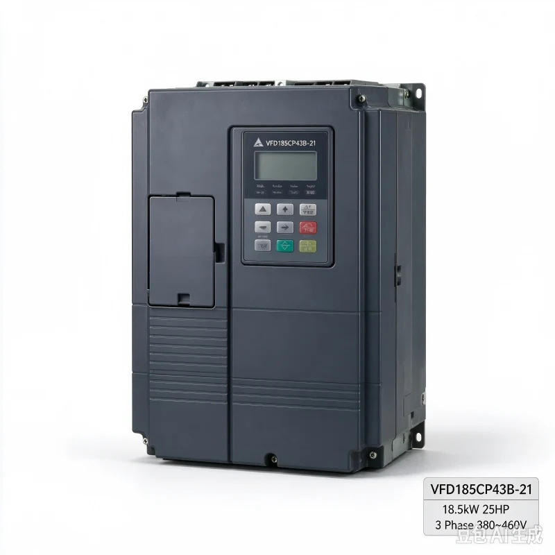 100% Original Delta VFD185CP43B-21 AC Motor Drive 18.5kW 380~460V 3Phase VFD CP2000 Series Frequency Converter In Stock