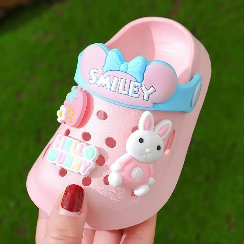 Cute Cartoon Children Slippers Breathable and Anti-slip EVA Soft Bottom for Boys and Girls Slippers Kids Shoes