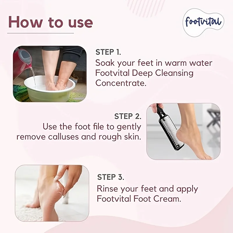 Pilnik do naprawy stóp, dwustronny skrobak do pięt, usuwający twardą martwą skórę i kalusy, narzędzie do pielęgnacji stóp do peelingu Pedicure