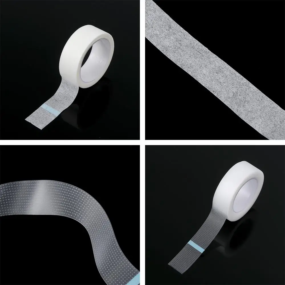 3 pezzi di vendita calda nastro microporoso traspirante sotto il cuscinetto per gli occhi ciglia individuali nastro per estensione ciglia materiale PE