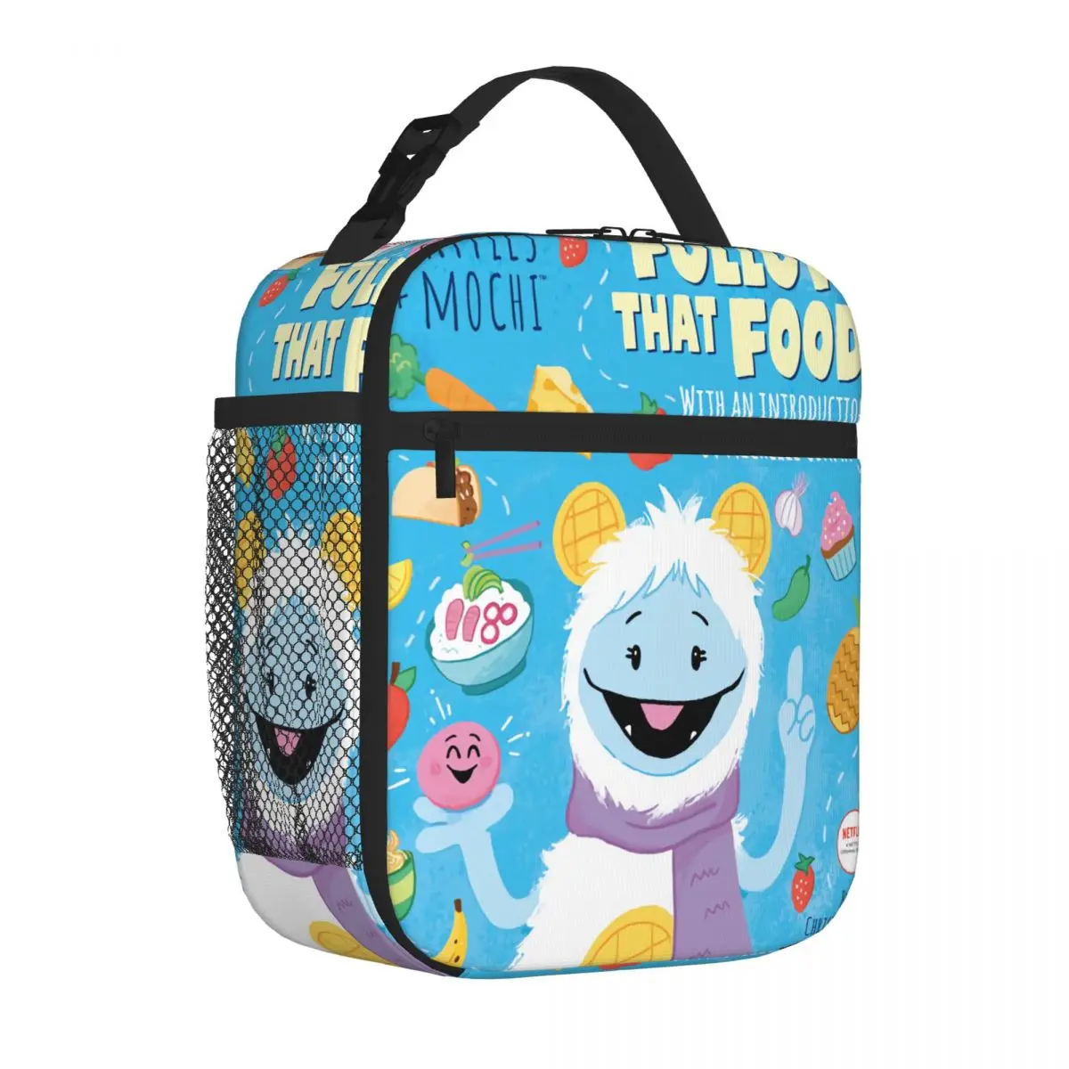 Hot Sale Waffles And Mochi Picnic Style Food Cooler Bag Daily Outdoor Lunch Box Bag