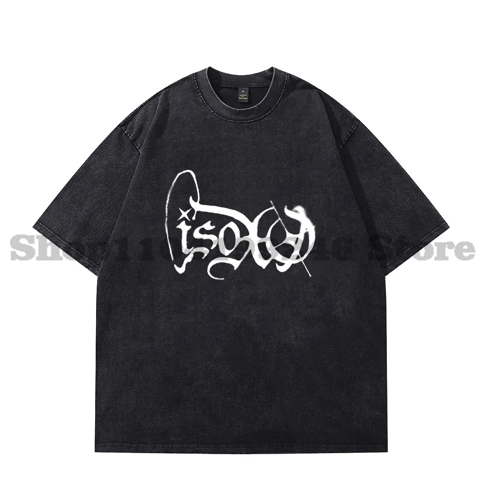 

ISOxo Rapper Merch T-Shirt Crewneck Short Sleeve Men/Women Cotton Vintage Wash Tee Style6