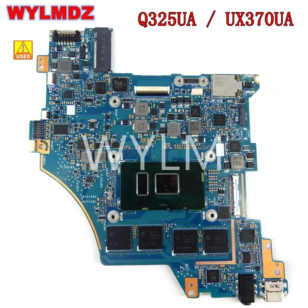 UX370UA i7-7500CPU 16GB RAM  Mainboard REV2.0 For Asus Q325UA Q325U UX370U UX370UA UX370UA Laptop Motherboard Tested