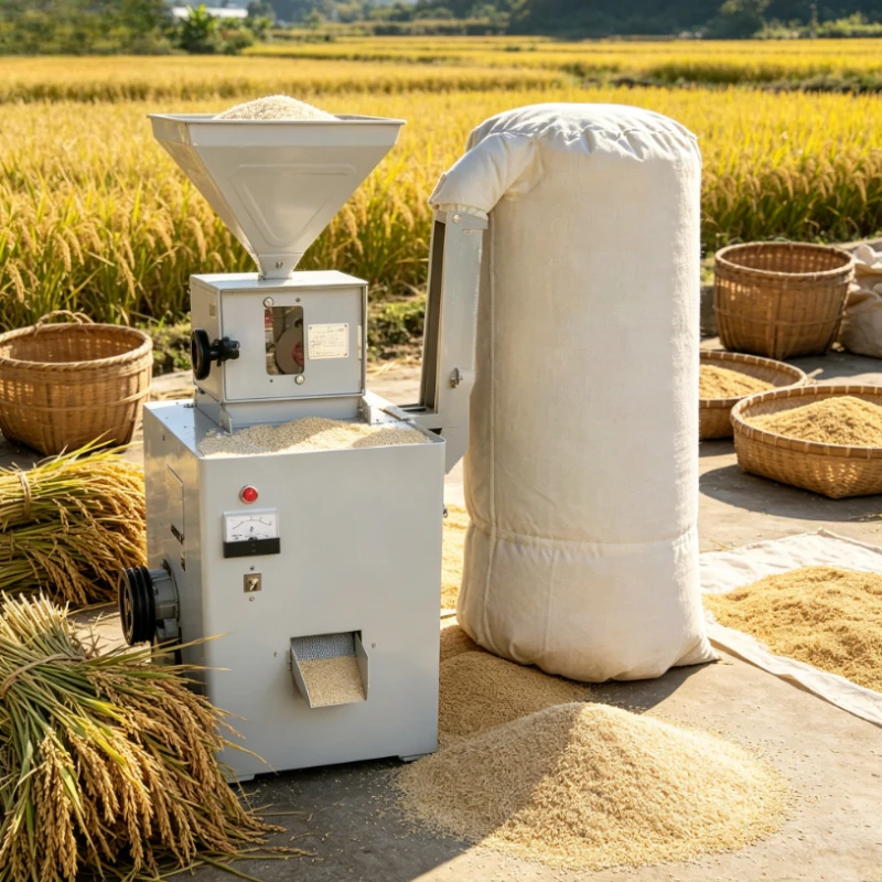 Customized High Efficiency Automatic Coffee & Cocoa Bean Peeling, Cracking and Shelling Machine