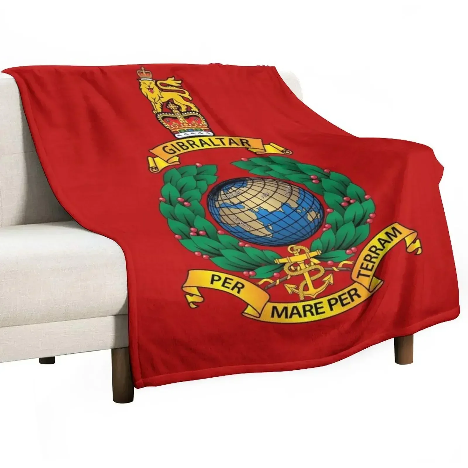 ROYAL MARINES Throw Blanket Comforter Summer Beddings Luxury Brand Multi-Purpose Blankets