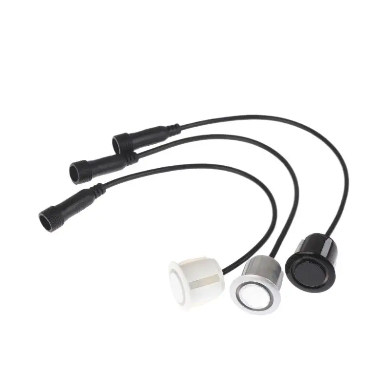 1PCS Car Parking Sensor 18.8mm Reversing-Radar Probe Upgrade Cable Car Reverse Parking Waterproof Sensor Sound