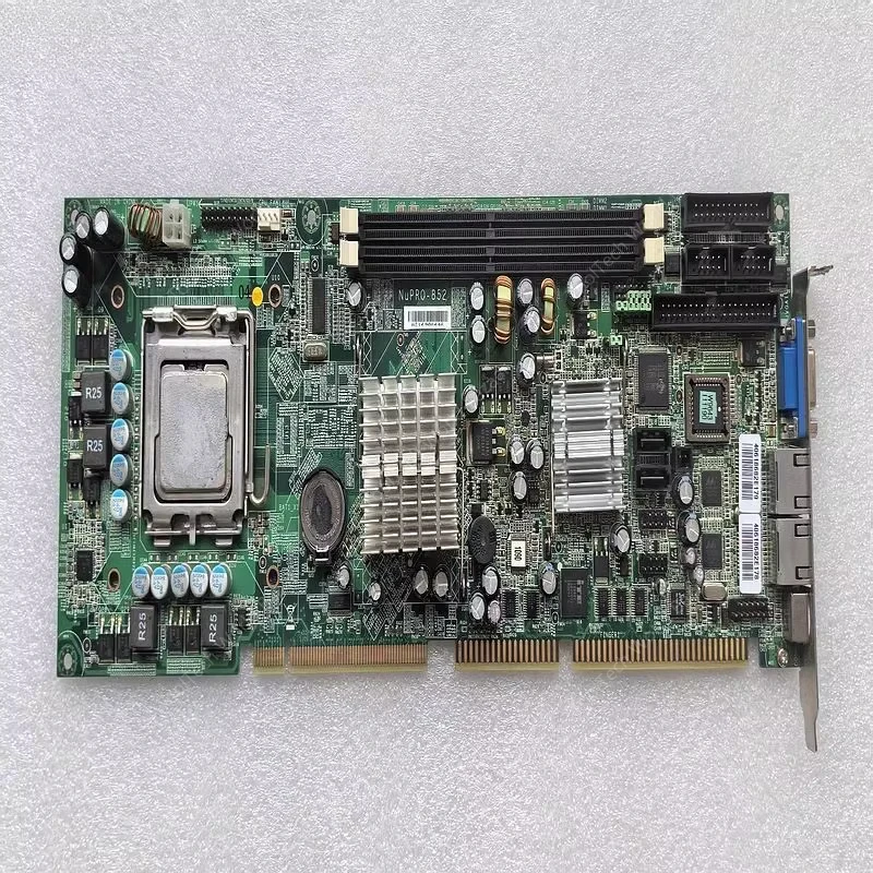 Original NUPRO-852 NUPRO-852DV industrial control main board dual network port, send CPU fan memory