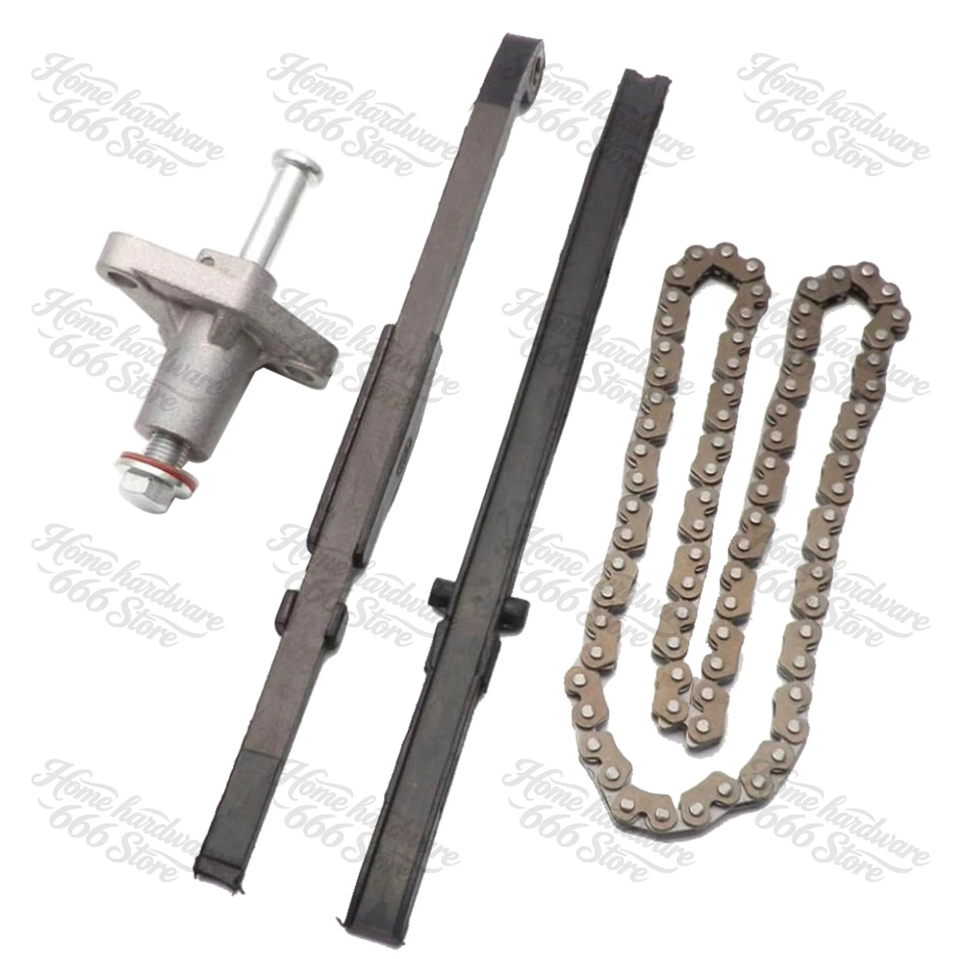 Adjuster, Timing Chain Kit GY6 50cc 139QMB Engine, Scooter 80cc Bead, Chain