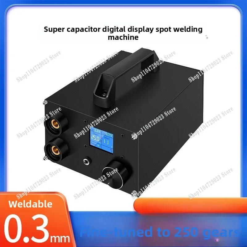 Factory direct sales of capacitor digital display spot welding machine, portable 18650 with a full set of high-power handheld