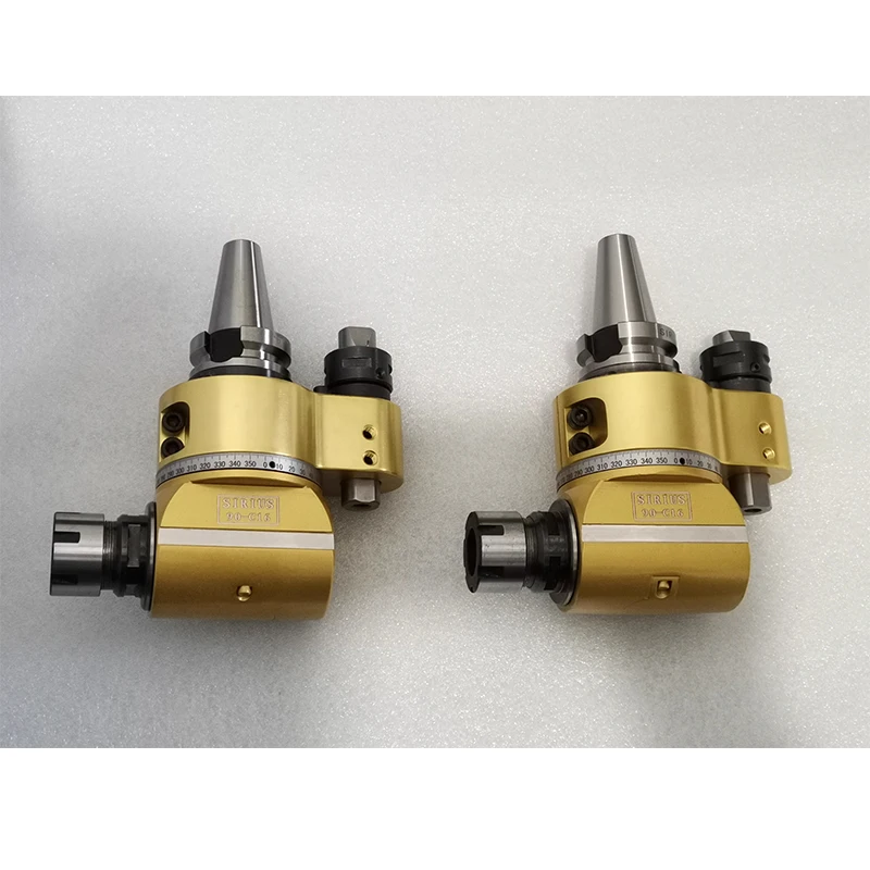 BT30 Compact 90° Side Milling Head Machining Center Engraving Machine Side Hole Angle Head Tapping Milling Power Head
