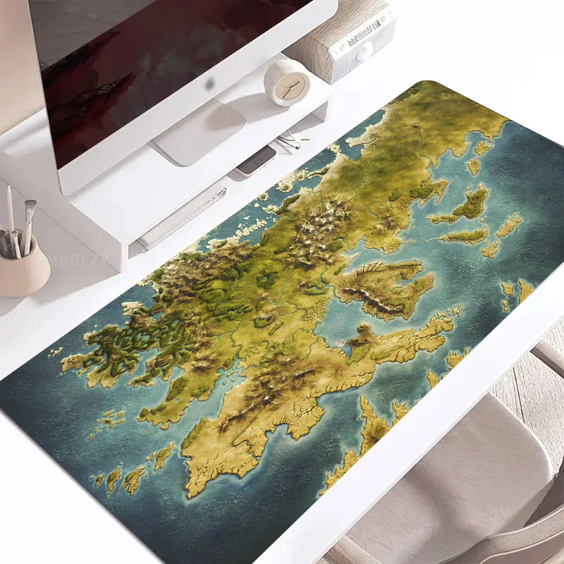 Heroes of Might and Magic Gaming Mouse Pad Desk Mat Fantasy Computer Mat Office Gaming Desk Accessory Carpet Mouse Computer