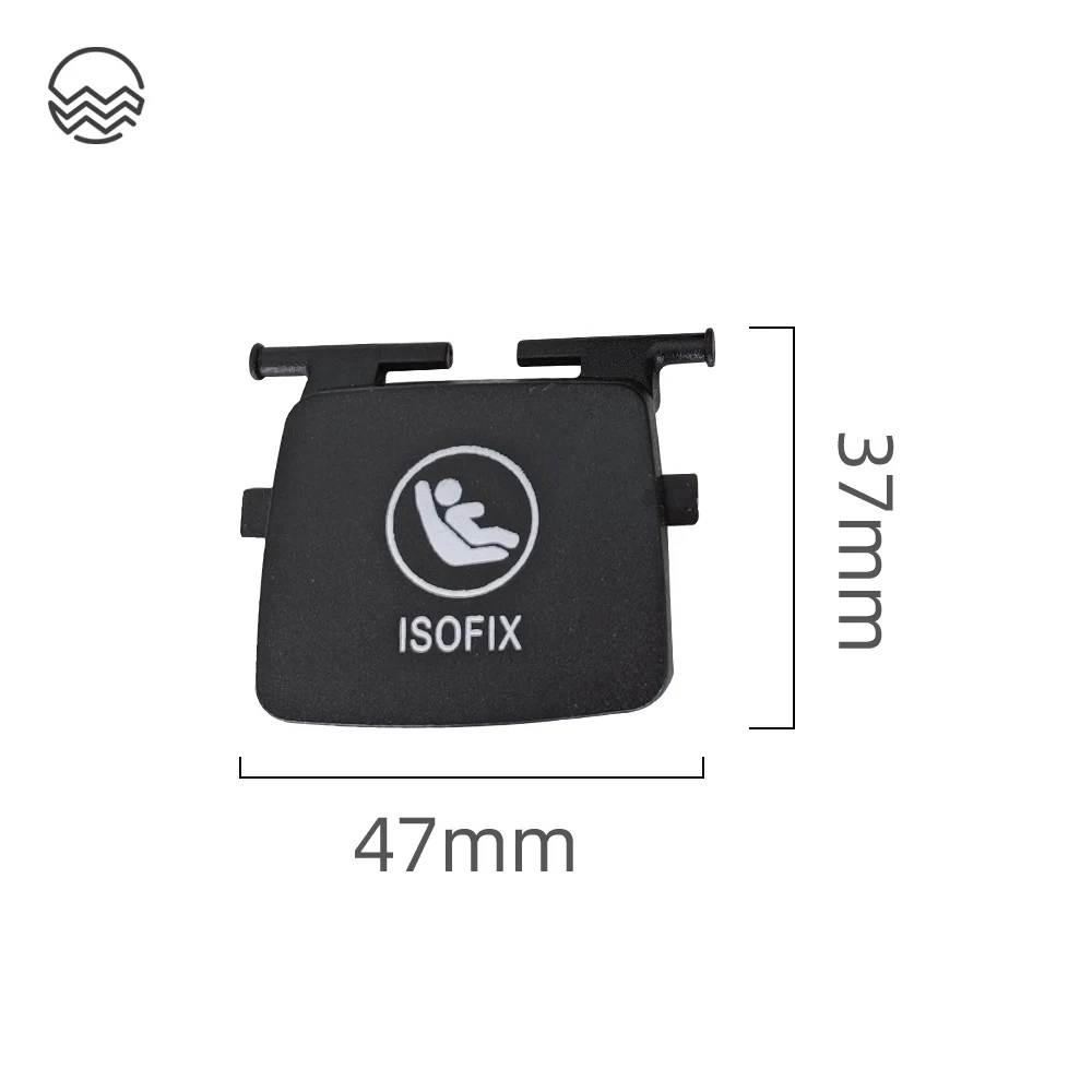 For BMW G01 Car Rear Child Seat Anchor ISOFIX Cover Flap 52207474100 Auto Replacement Parts For BMW X3 X4 G02 G08Car Seat Covers