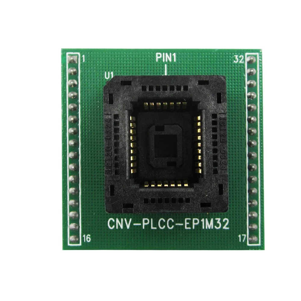 Good Quality Chip programmer PLCC32 adapter socket CNV-PLCC-EP1M32 0324-309 with Board for BIOS PLCC32