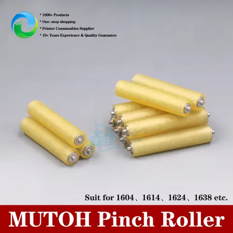 MUTOH VJ-1604 핀치 롤러, 1624 1638 에코 솔벤트 프린터 제트 프린터 프레스 휠, 로트당 5 개