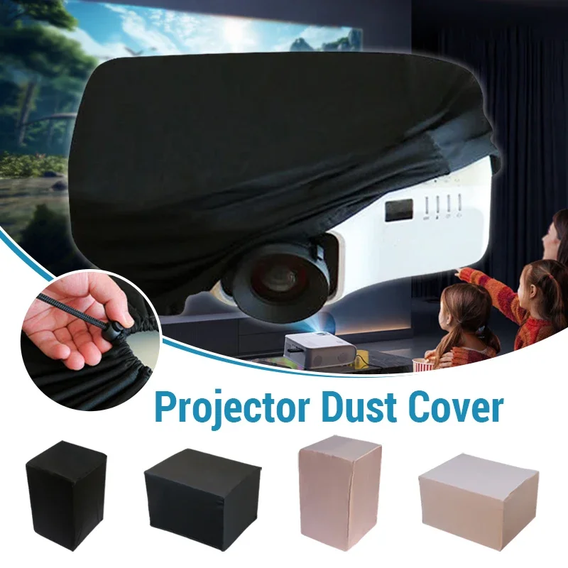 Elastic Dust-Proof Projector Cover for Ceiling Office Indoor Home Outdoor Video Projector Household Protector