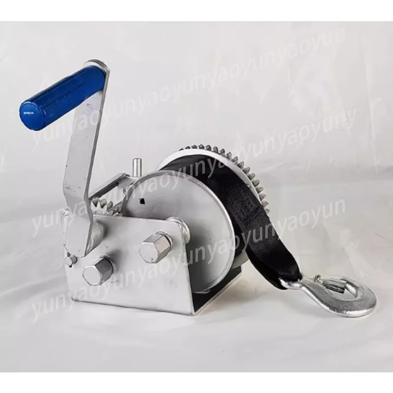 yacht-trailer-two-speed-hand-crank-winch-900kg-26-tons-webbing-winch-sturdy-trailer-accessory-for-marine-boat