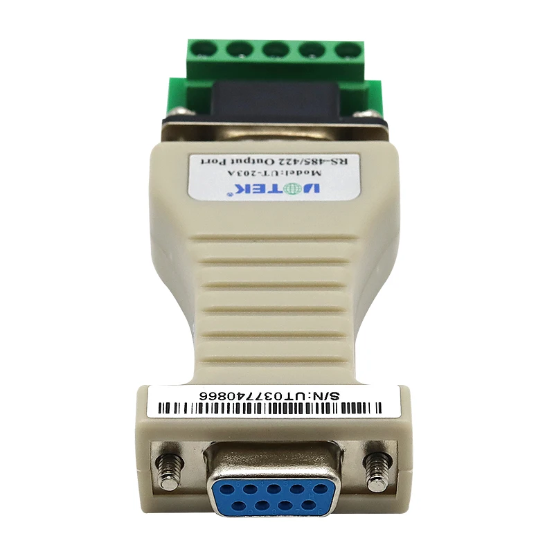 

Popular Mini RS-232 to RS-422/485 Converter Rs232 to Rs485 RS422 Adapter DB9 Connector UT-203A Wholesale